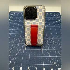 Red and Blue Star Pattern Phone Case